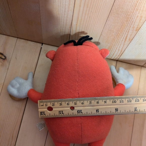 Vintage Nickelodeon ren and stimpy Red and Blue Plush Stuffed Animal Toy - Picture 7 of 8